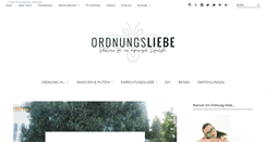 Desktop Screenshot of ordnungsliebe.net