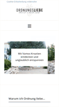 Mobile Screenshot of ordnungsliebe.net