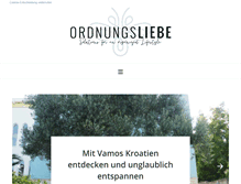 Tablet Screenshot of ordnungsliebe.net